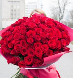 букет из 101 розы