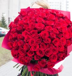 букет из 101 розы