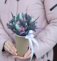 Лавандовый фраппе